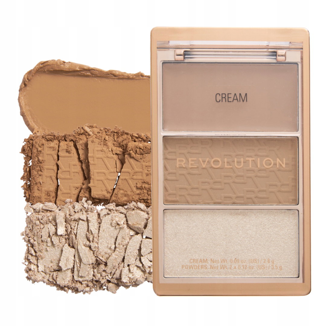 Makeup Revolution Makeup Revolution, Bronze Icon, Creme-Bronzer, Divine Fair, 2.8 g Regular