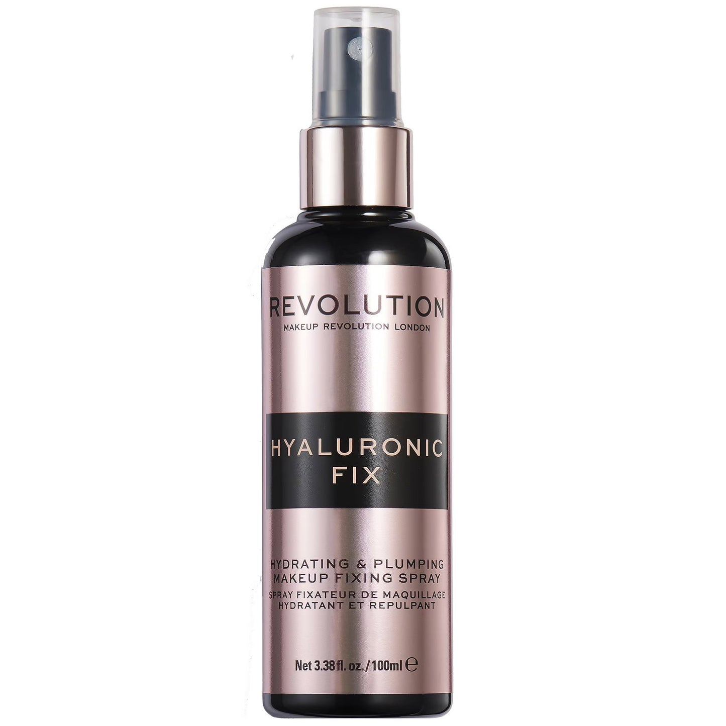 Makeup Revolution, Hyaluronic Fix, Hyaluronsäure, Hydratisierend, Make-up Fixierspray, 100 ml