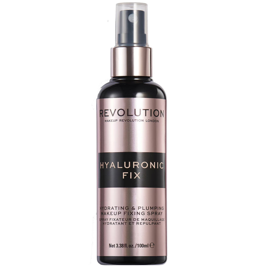 Makeup Revolution Hyaluronic Fix Make-up-Fixierspray mit Hyaluronsäure 100 ml