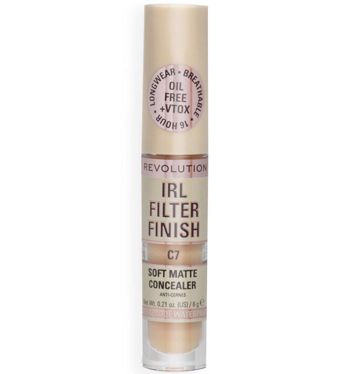 Makeup Revolution, IRL Filter Finish, Dunkle Flecken abdecken, Abdeckstift, C5, 6 g