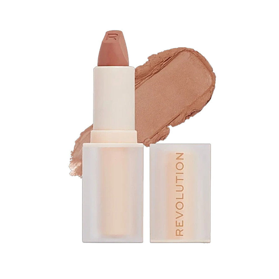 Makeup Revolution Lasting Kiss Creme-Lippenstift Chauffeur Nude 3,2 g