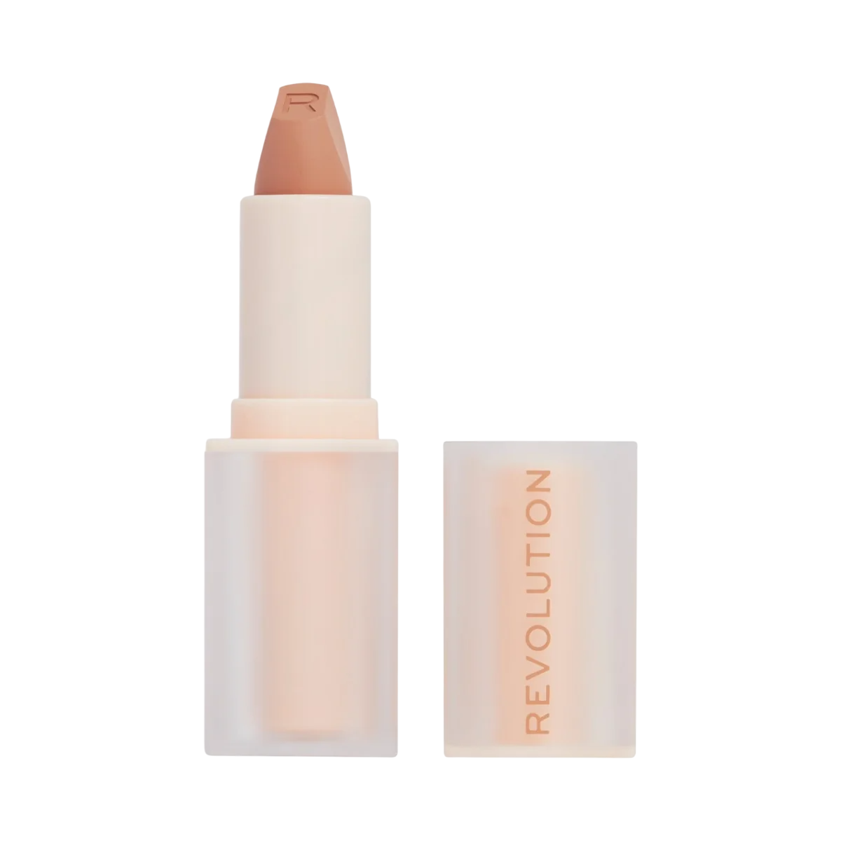 Makeup Revolution Makeup Revolution, Lasting Kiss, Creme-Lippenstift, Liebhaber Nackt, 3.2 g Regular