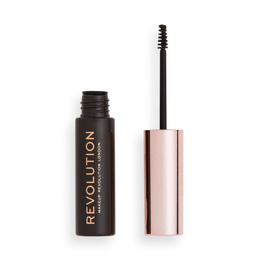 Makeup Revolution Augenbrauengel Dunkelbraun 6 ml