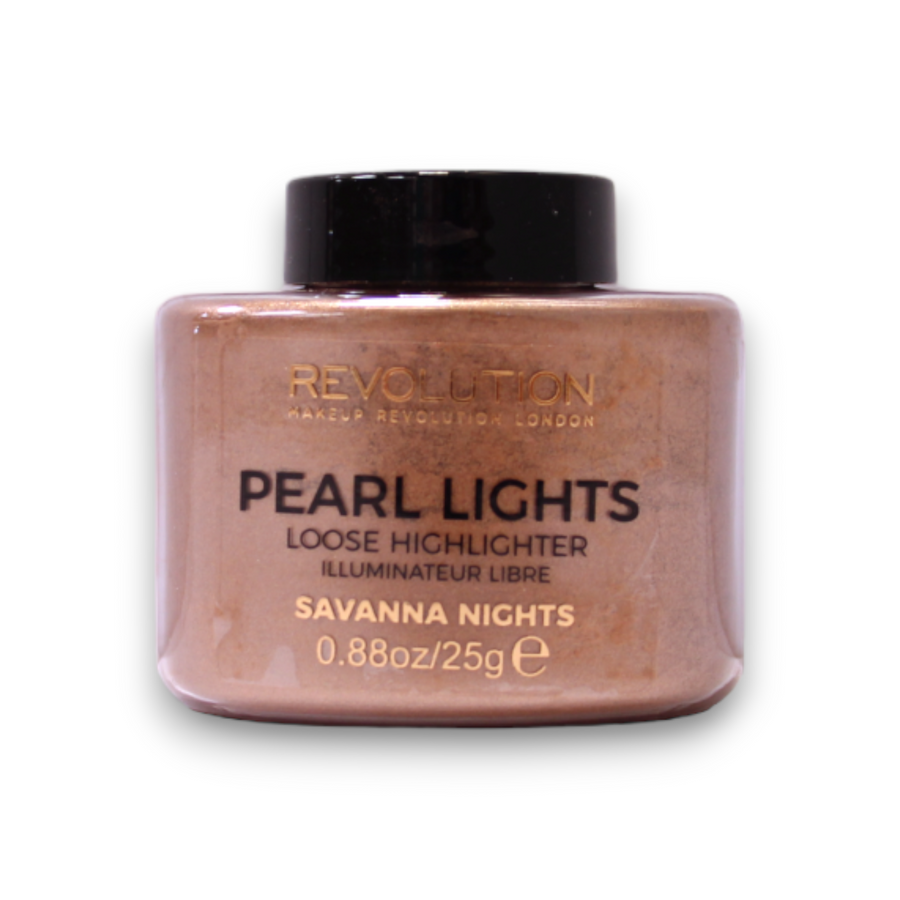 Makeup Revolution Pearl Lights Loser Highlighter-Puder Savannah-Nächte 25 g
