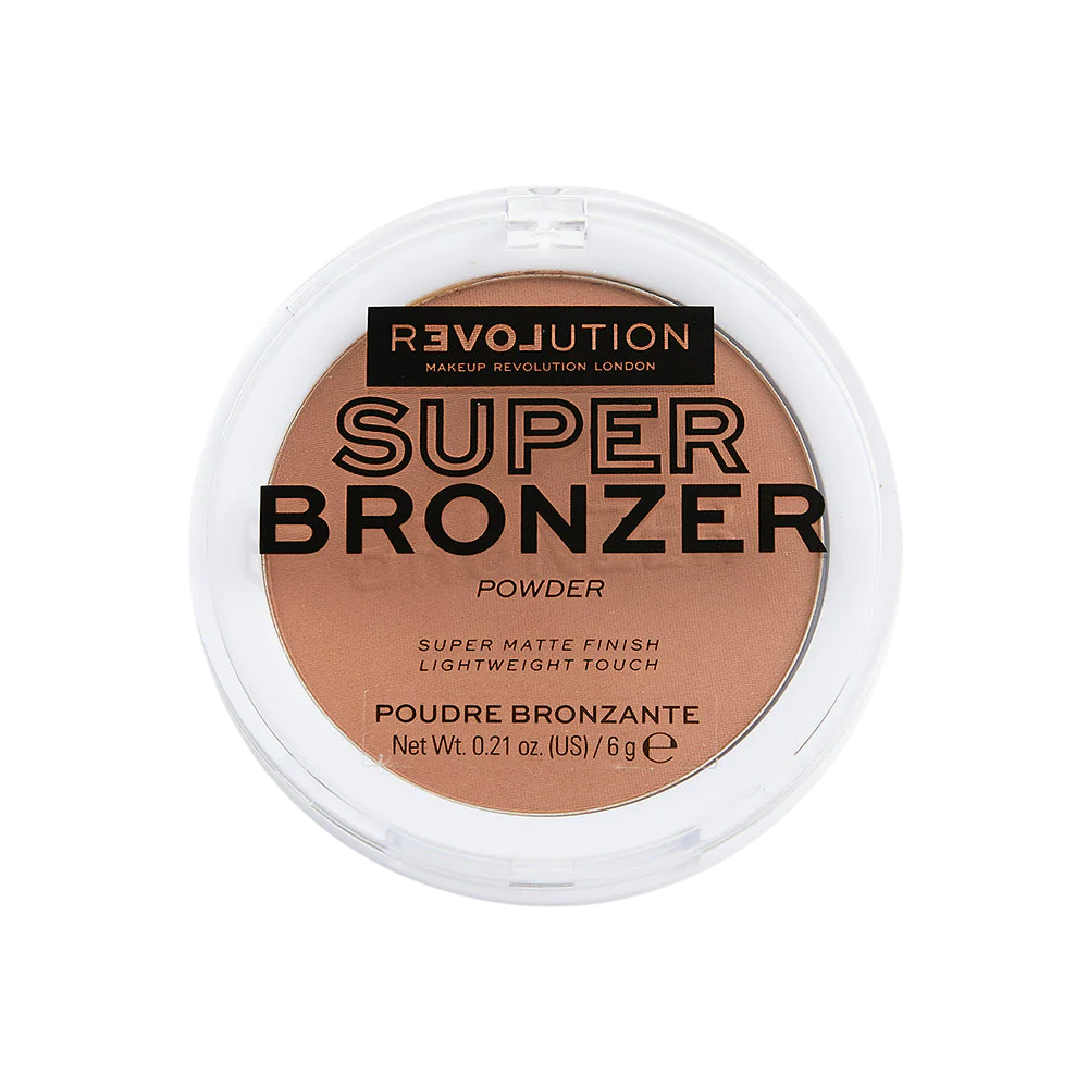 Makeup Revolution, Relove Super, Mattes Finish, Bronzer Kompaktpuder, Wüste, 6 g