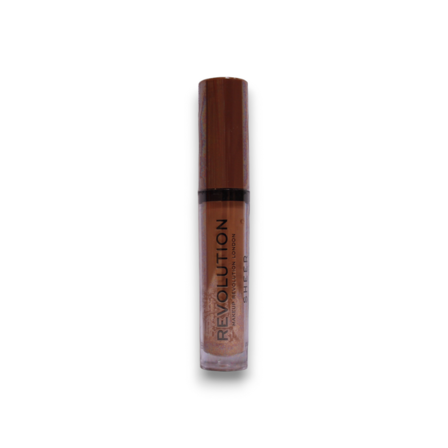 Makeup Revolution Makeup Revolution, Sheer Brillant, Vegan, Lipgloss, 119, Geschäftigkeit, 3.5 ml Regular