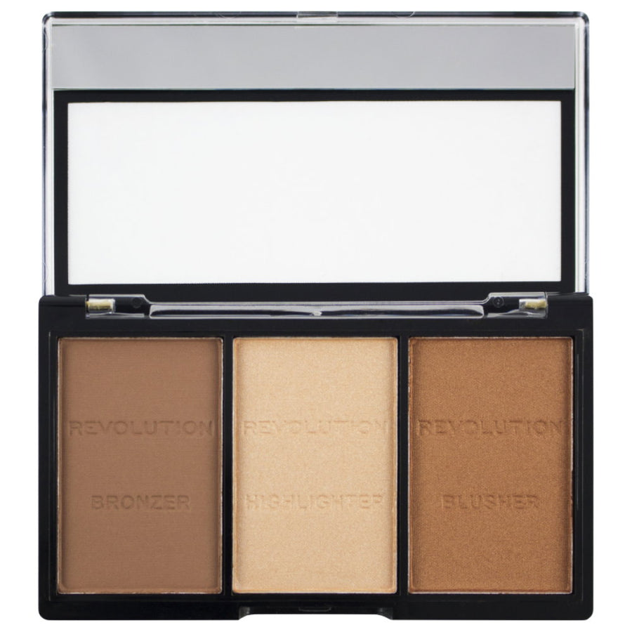 Makeup Revolution Ultra Sculpt & Contour Konturpalette C04 Ultra Light Medium mit drei Schattierungen und 11 g