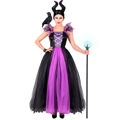 "MALEFIZIA" (Kleid, Haarreif) – Vorderansicht