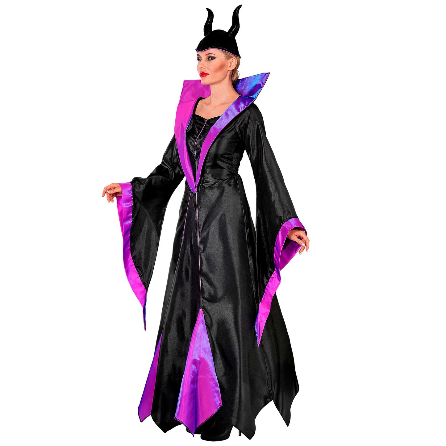 "MALEFIZIA" (Kleid mit Unterrock & Reifrock, Kopfschmuck) – Ansicht 4