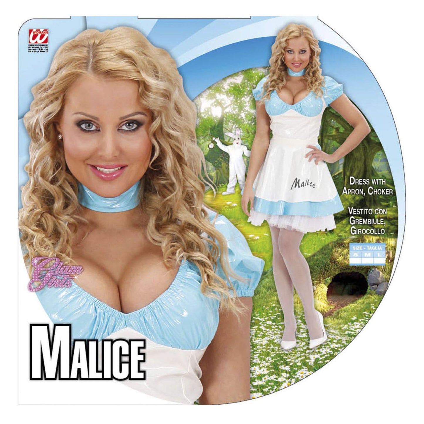 "MALICE" (Kleid mit Schürze, Halsband) – Ansicht 3