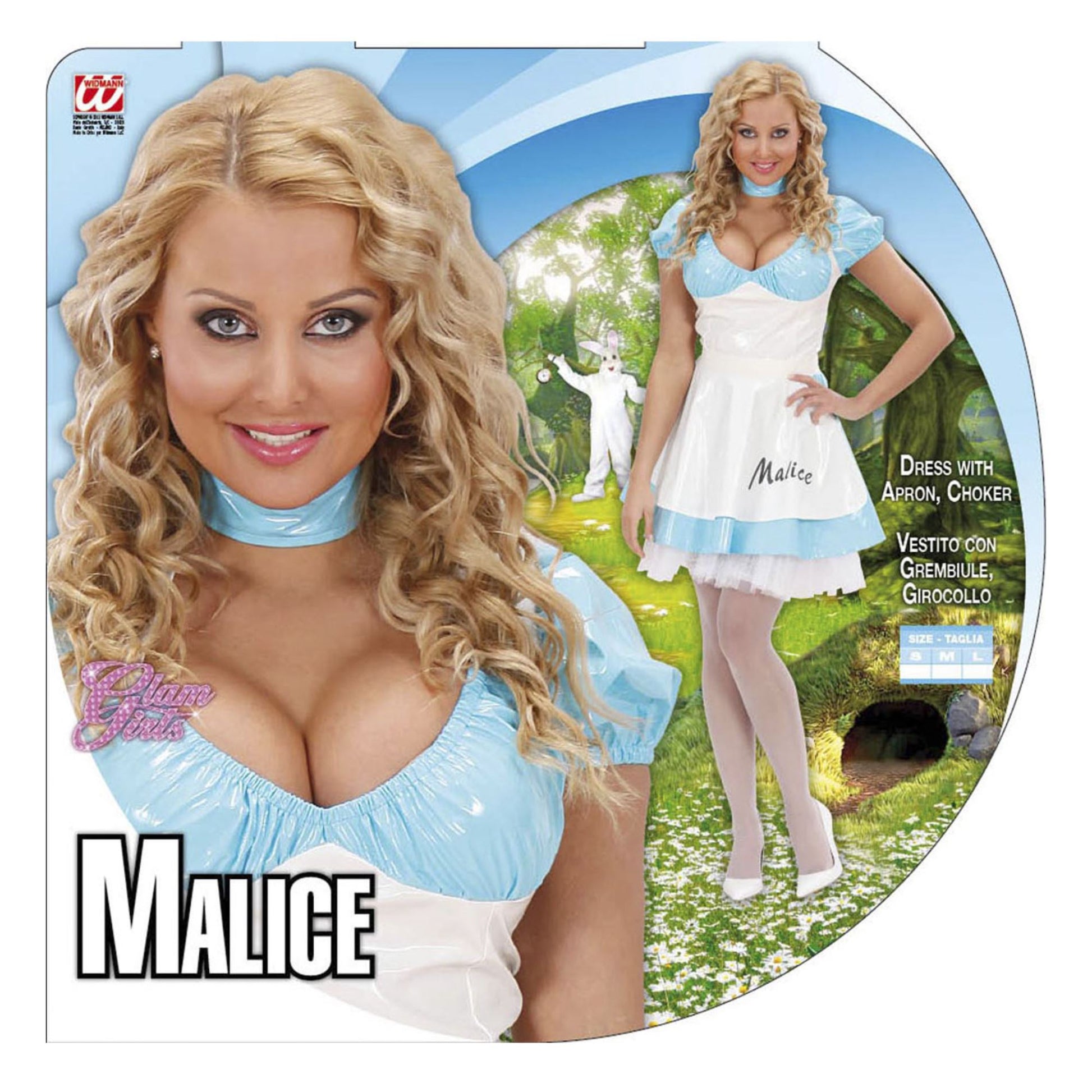 "MALICE" (Kleid mit Schürze, Halsband) – Ansicht 3