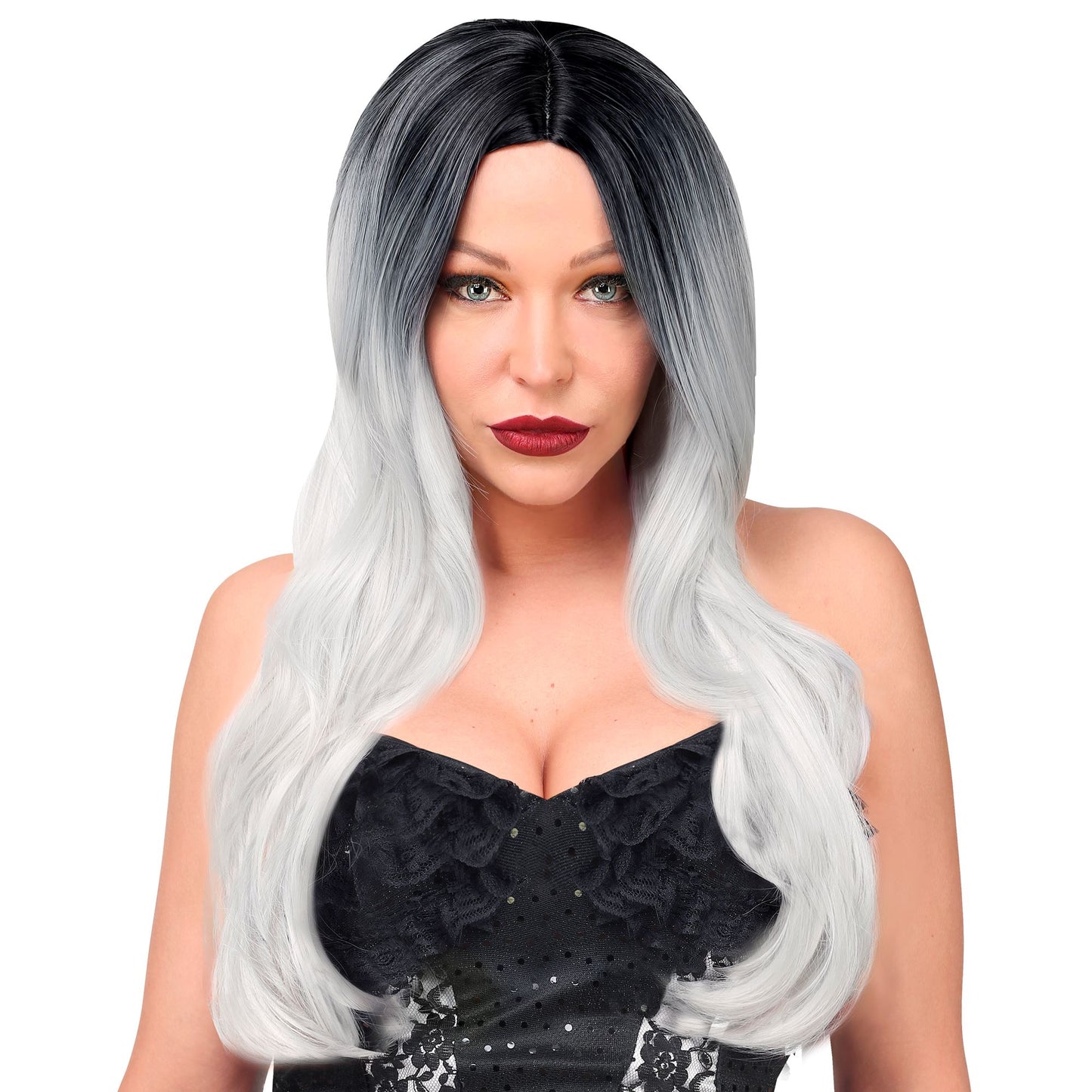 "MALIKA DREAM HAIR PERÜCKE" (mit hochwertiger Silikonhaut) in farbiger Box – Ansicht 3