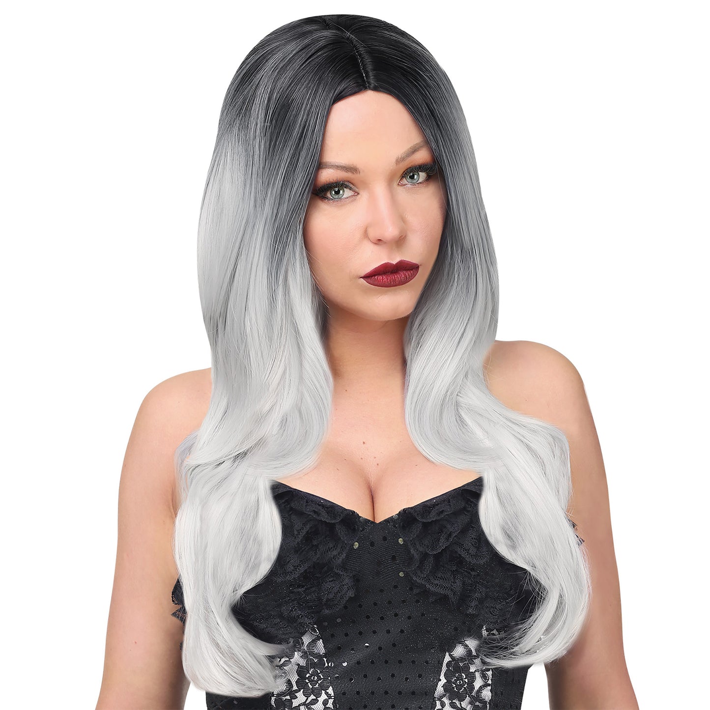 "MALIKA DREAM HAIR PERÜCKE" (mit hochwertiger Silikonhaut) in farbiger Box – Ansicht 4