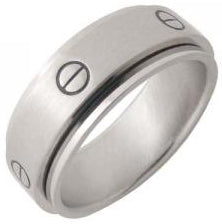 MANUEL ZED Mod. SCRATCH - Size 16 ***SPECIAL PRICE*** G2045_000016 Schmuck Edelstahl