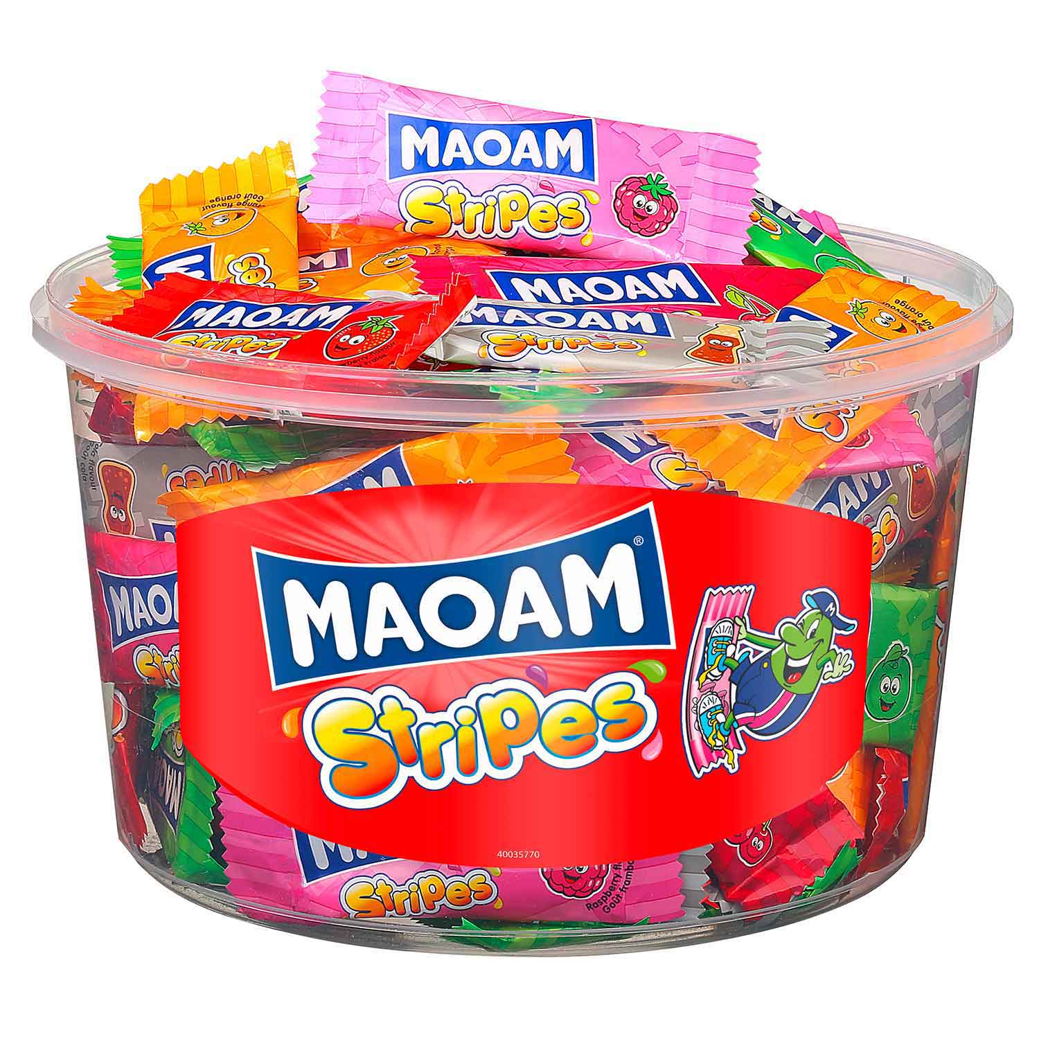 Maoam Stripes 100er Kaubonbon-Streifen
