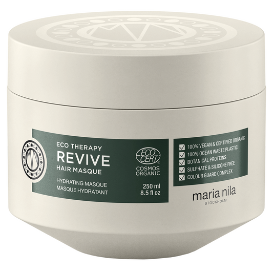 Maria Nila Maria Nila, Eco Therapy Revive, Tierversuchsfrei, Haarbehandlungs-Crememaske, Zur Hydratation, 250 ml Regular