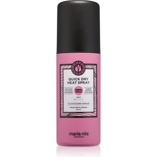 Maria Nila Maria Nila, Quick Dry, Tierversuchsfrei, Haarspray, Für Hitzeschutz, Leichter Halt, 150 ml Regular