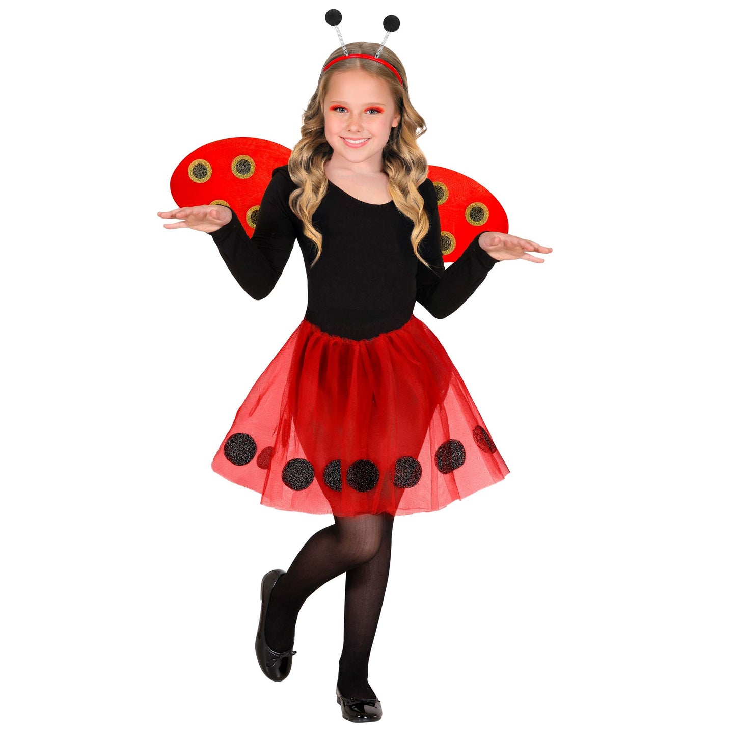 "MARIENKÄFER" Dress-up Set (Tutu, Flügel, Antennen) – Ansicht 4