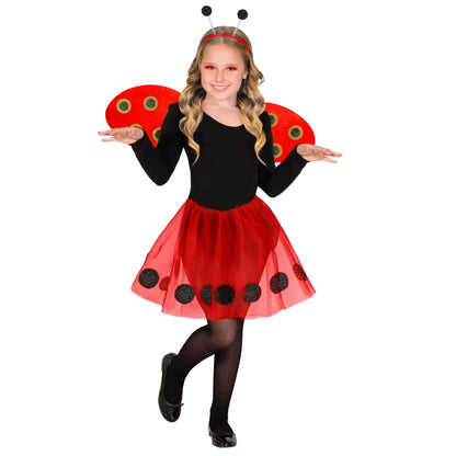 "MARIENKÄFER" Dress-up Set (Tutu, Flügel, Antennen) – Ansicht 4