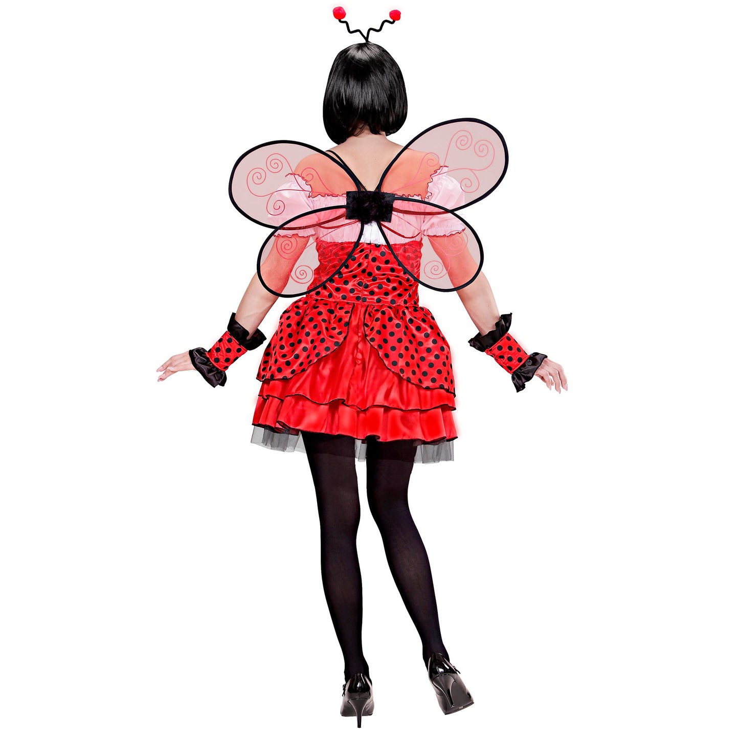 "MARIENKAEFER" (Kleid, Armstulpen, Flügel, Antennen) – Ansicht 3