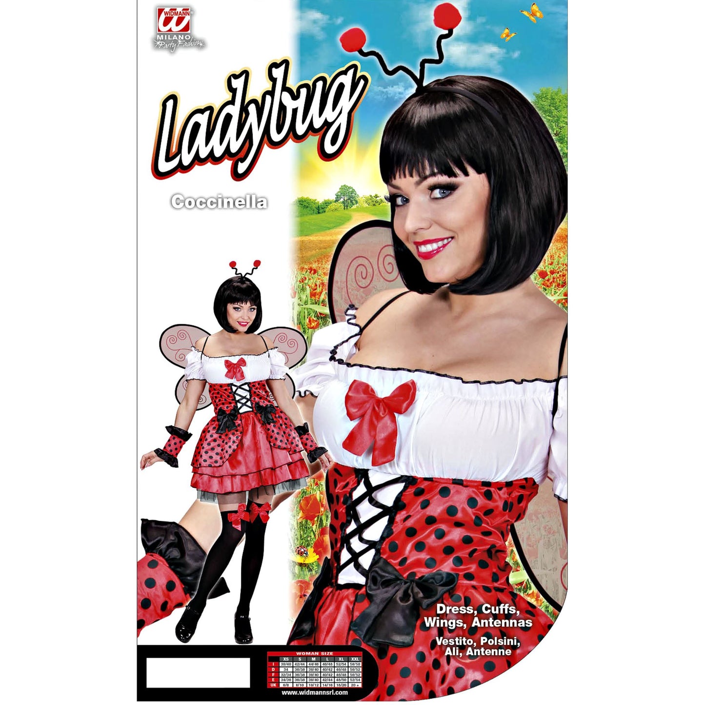"MARIENKAEFER" (Kleid, Armstulpen, Flügel, Antennen) – Ansicht 4