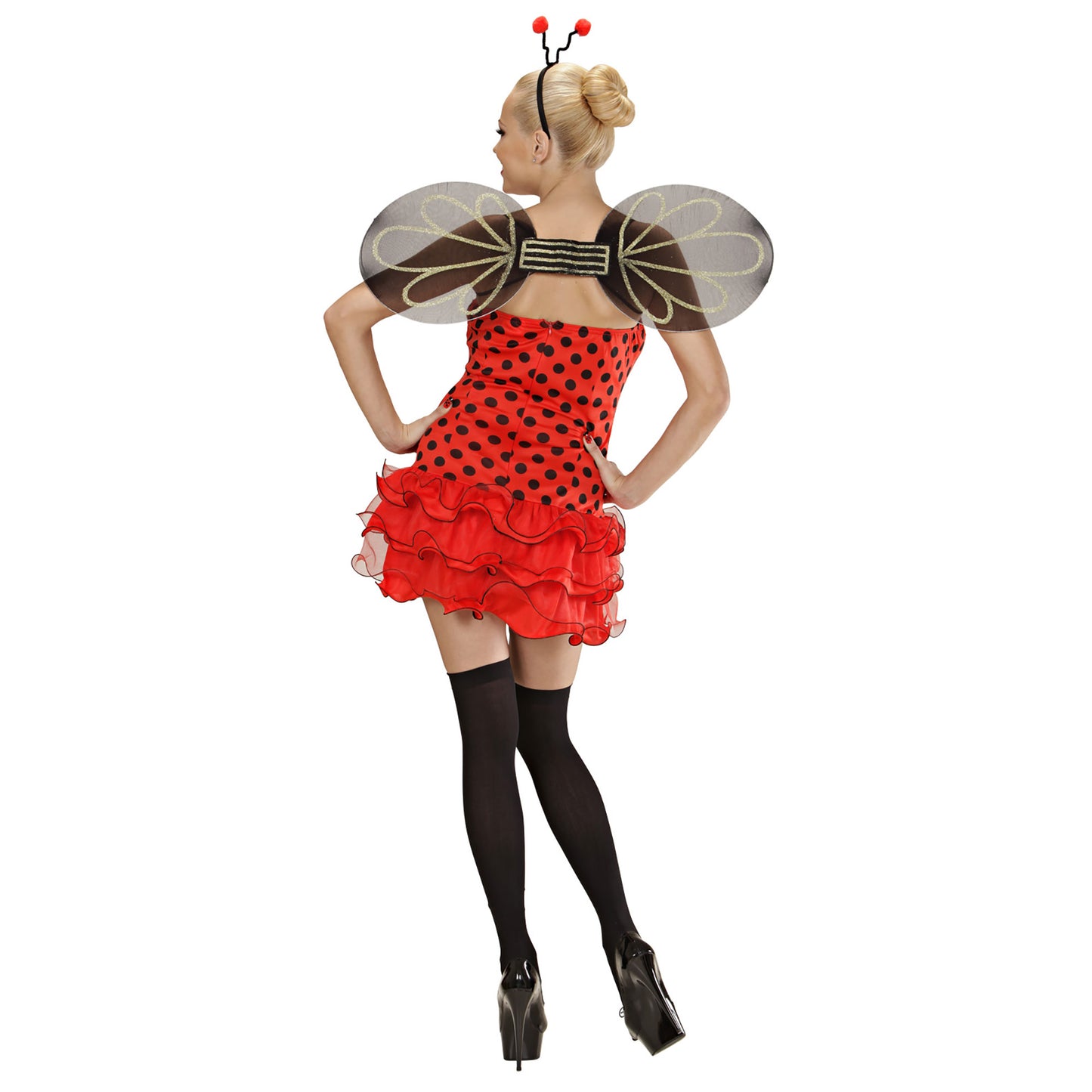"MARIENKÄFER" (Kleid, Flügel, Antennen) – Ansicht 3