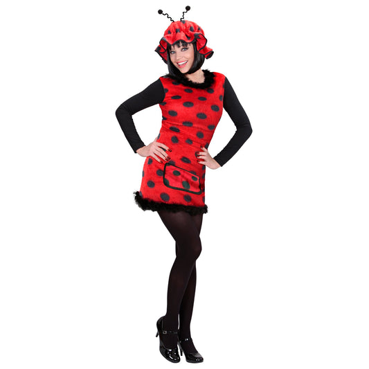 "MARIENKAEFER" (Kleid, Hut) – Vorderansicht