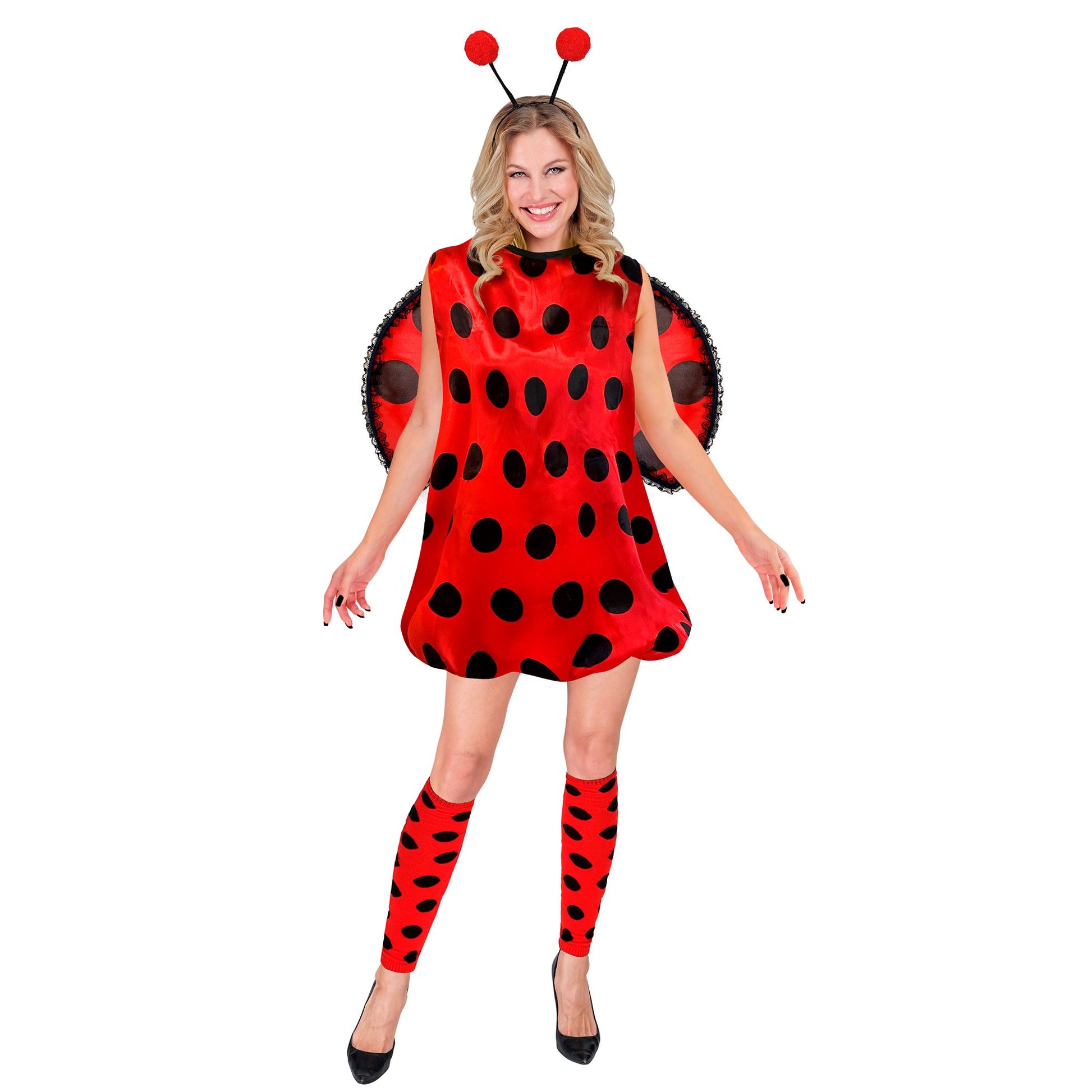 "MARIENKÄFER" (Kleid, Stulpen, Flügel, Fühler) – Ansicht 3