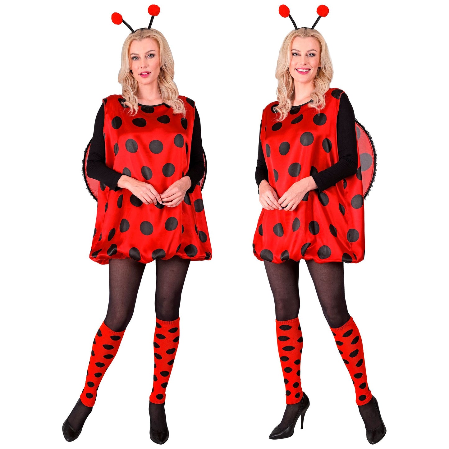 "MARIENKÄFER" (Kleid, Stulpen, Flügel, Fühler) – Ansicht 4