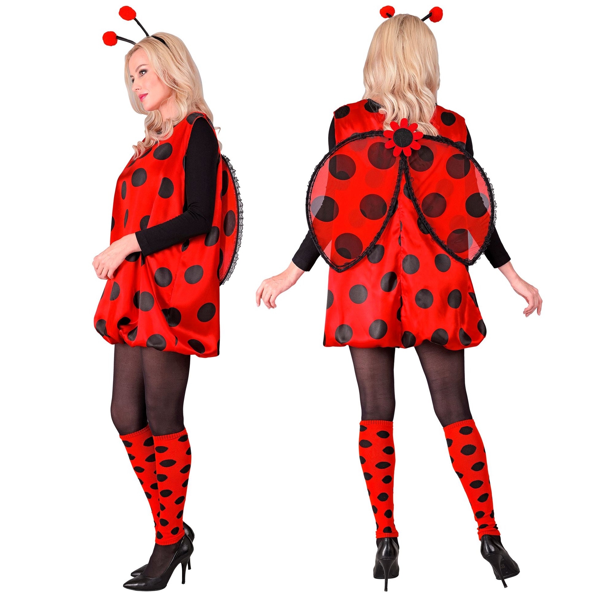 "MARIENKÄFER" (Kleid, Stulpen, Flügel, Fühler) – Ansicht 6