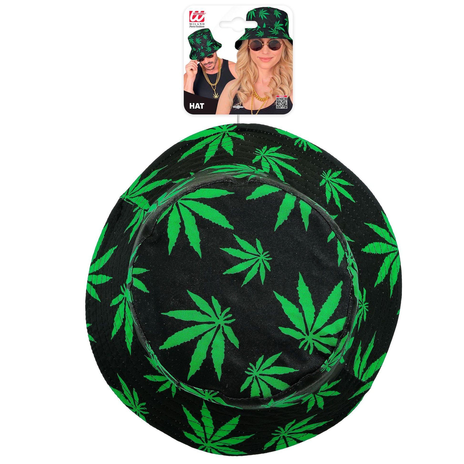 "MARIHUANA ANGLERHUT" – Detailansicht
