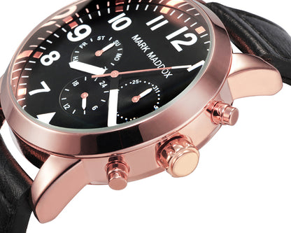 MARK MADDOX HC3004-54 Analoguhr Armbanduhr 44 mm