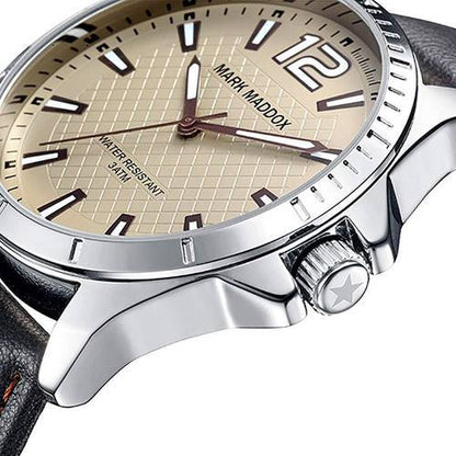 MARK MADDOX HC6021-45 Analoguhr Armbanduhr 43 mm