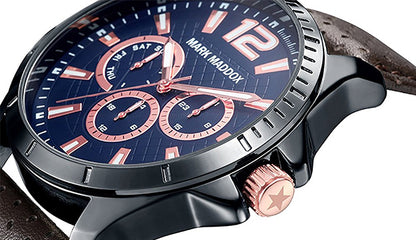 MARK MADDOX HC6022-35 Analoguhr Armbanduhr 43 mm
