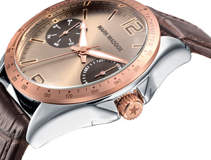MARK MADDOX HC7006-45 Analoguhr Armbanduhr 44 mm