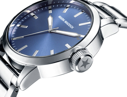 MARK MADDOX HM7009-37 Analoguhr Armbanduhr 42 mm