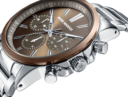 MARK MADDOX HM7011-47 Analoguhr Armbanduhr 44 mm