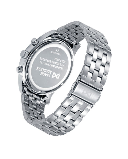 MARK MADDOX HM7153-37 Analoguhr Armbanduhr 44 mm