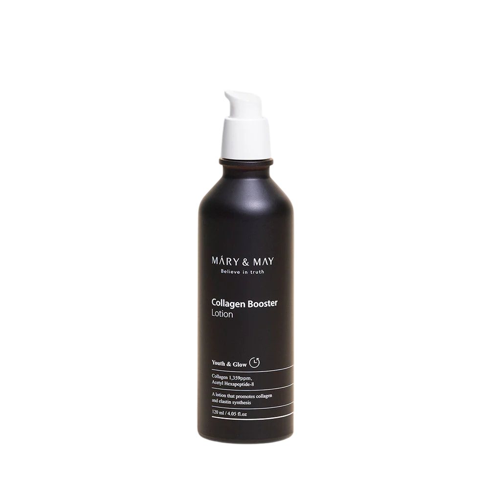 Mary and May, Collagen Booster, Hydrating & Moisturising, Täglich, Lotion, Für das Gesicht, 120 ml