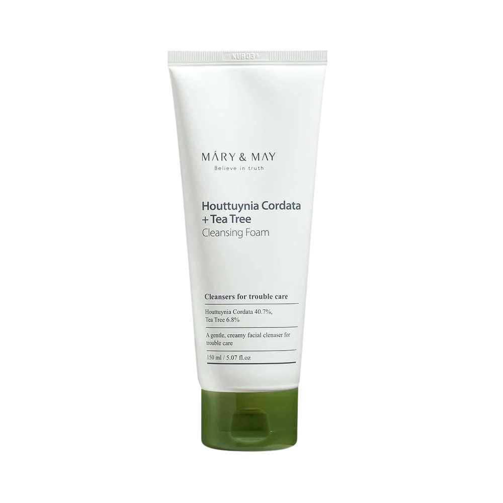 Mary and May, Houttuynia Cordata +Tea Tree, Sanfte Reinigung, Reinigungsschaum, 150 ml