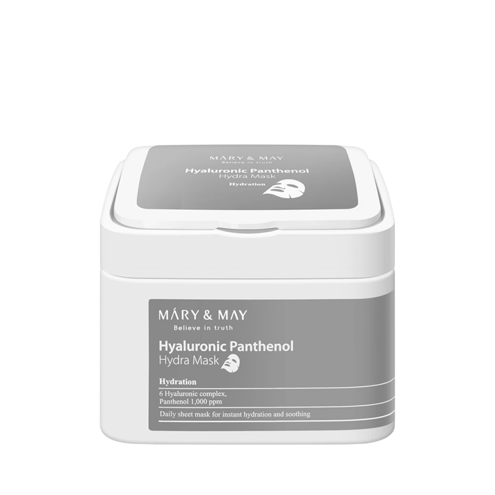 Mary and May, Niacinamide Vitamin C Brightening, Brightening & Hydrating, Gesichtsmaske, Für das Gesicht, Wöchentlich oder nach Bedarf, 30 stk