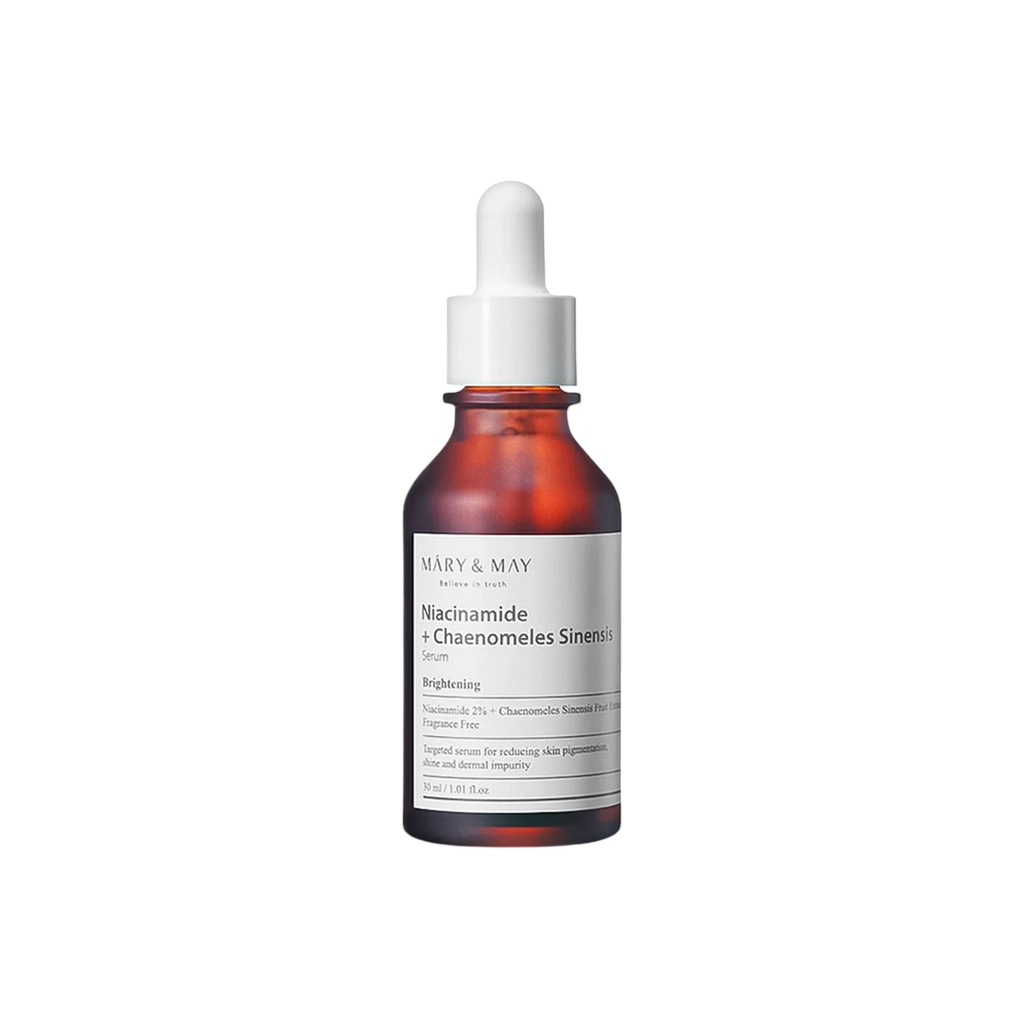 Mary and May, Niacinamide + Chaenomeles Sinensis, Erleuchtend, Täglich, Serum, Für das Gesicht, 30 ml