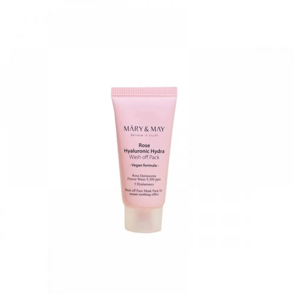 Mary and May, Rose Hyaluronic Hydra, Intensive Hydratation, Tonerde-Maske, 30 g