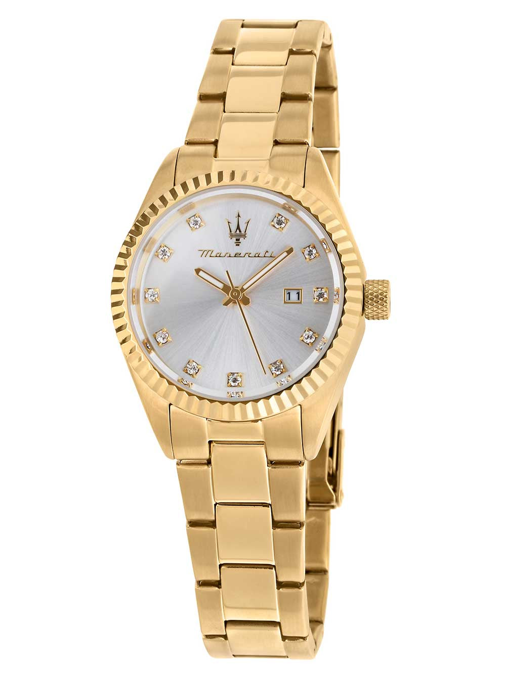 MASERATI COMPETIZIONE R8853100506 Date - Case: 31 mm - Armbanduhr 31 mm Gold ansicht-2