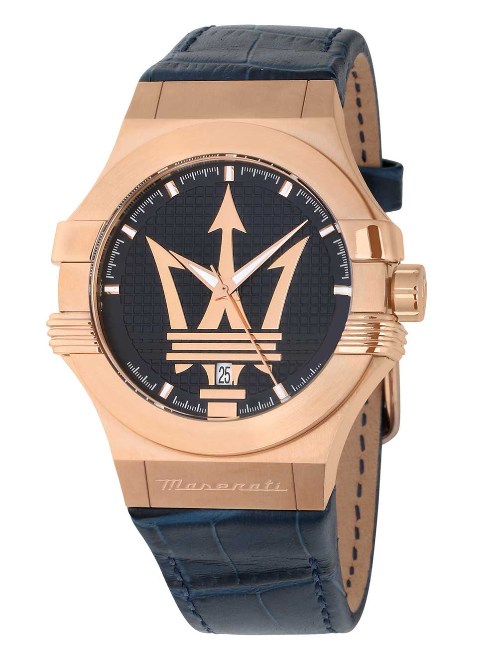 MASERATI POTENZA R8851108027 Date - Case: 40 mm - Armbanduhr 40 mm Gold ansicht-2