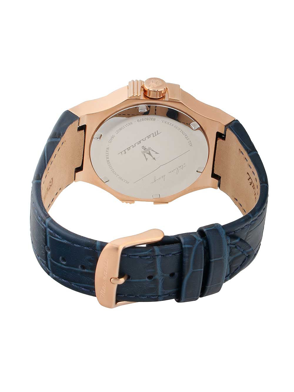 MASERATI POTENZA R8851108027 Date - Case: 40 mm - Armbanduhr 40 mm Gold ansicht-3
