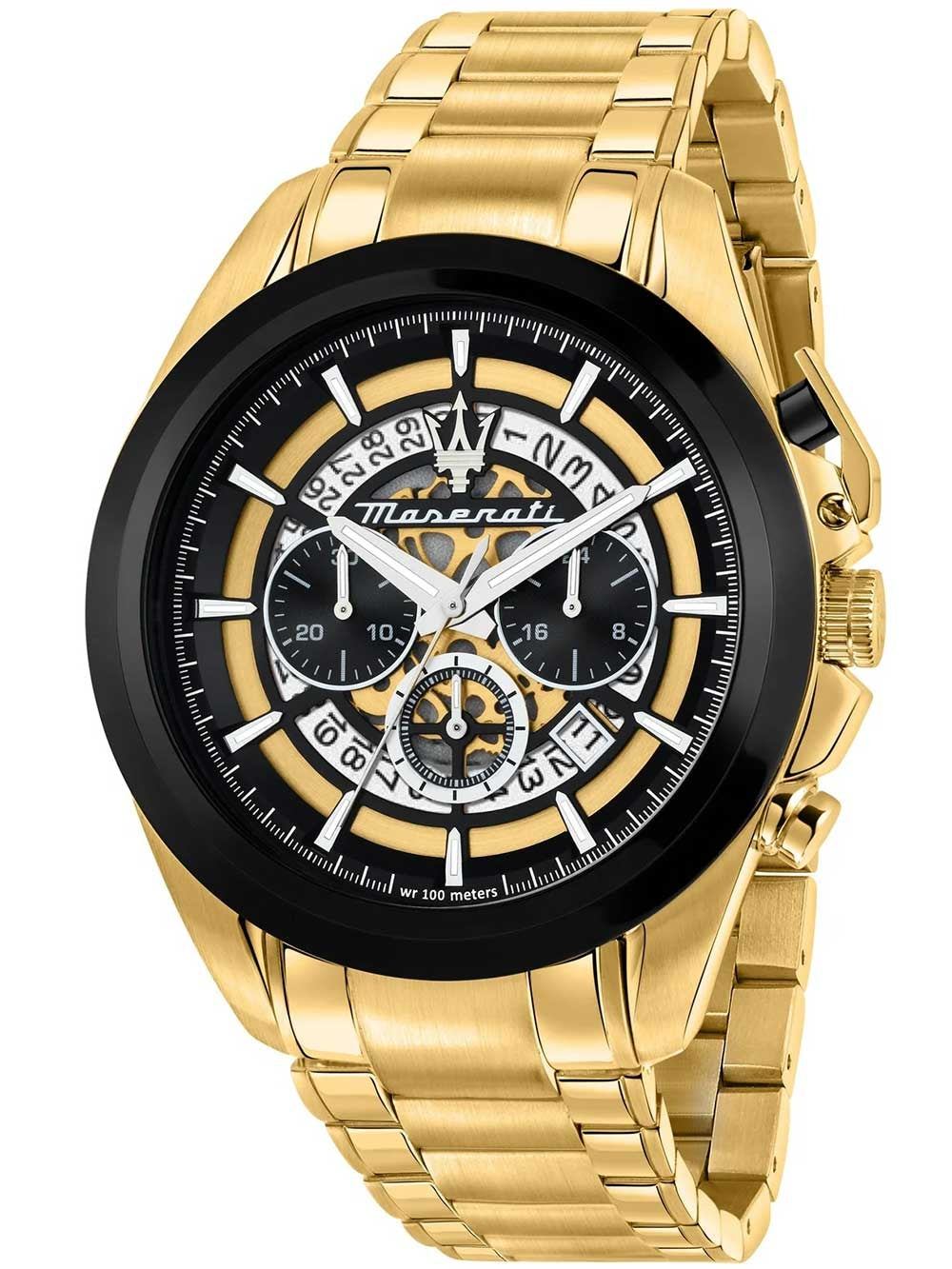 MASERATI R8873612058 Analoguhr Armbanduhr 46 mm