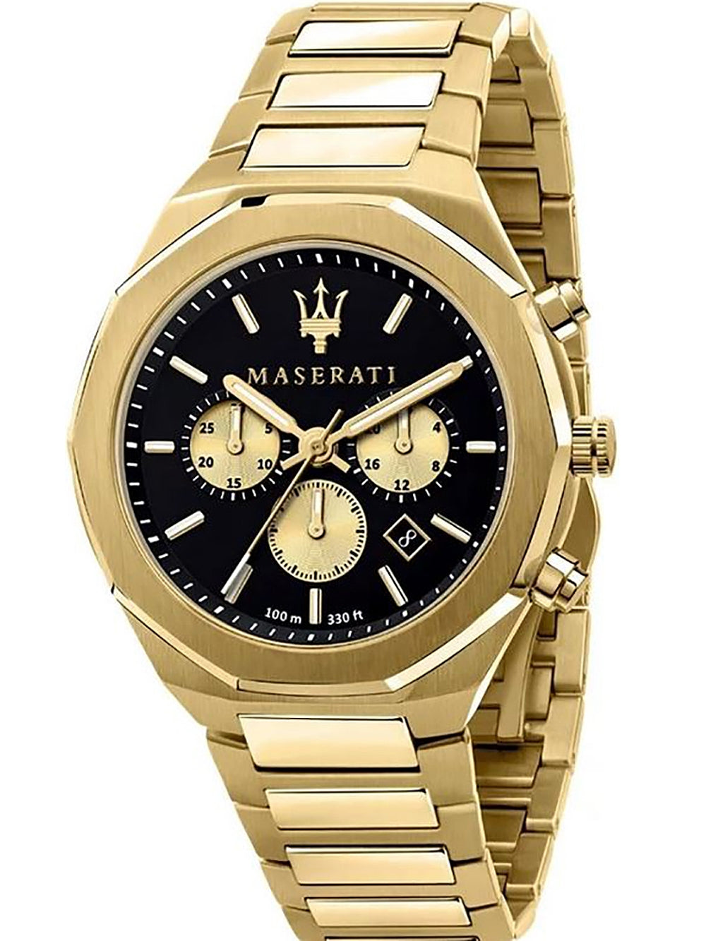 MASERATI R8873642001 Chronograph Armbanduhr 45 mm Gold