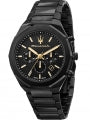 MASERATI STILE R8873642005 Chronograph Armbanduhr 45 mm Schwarz ansicht-3