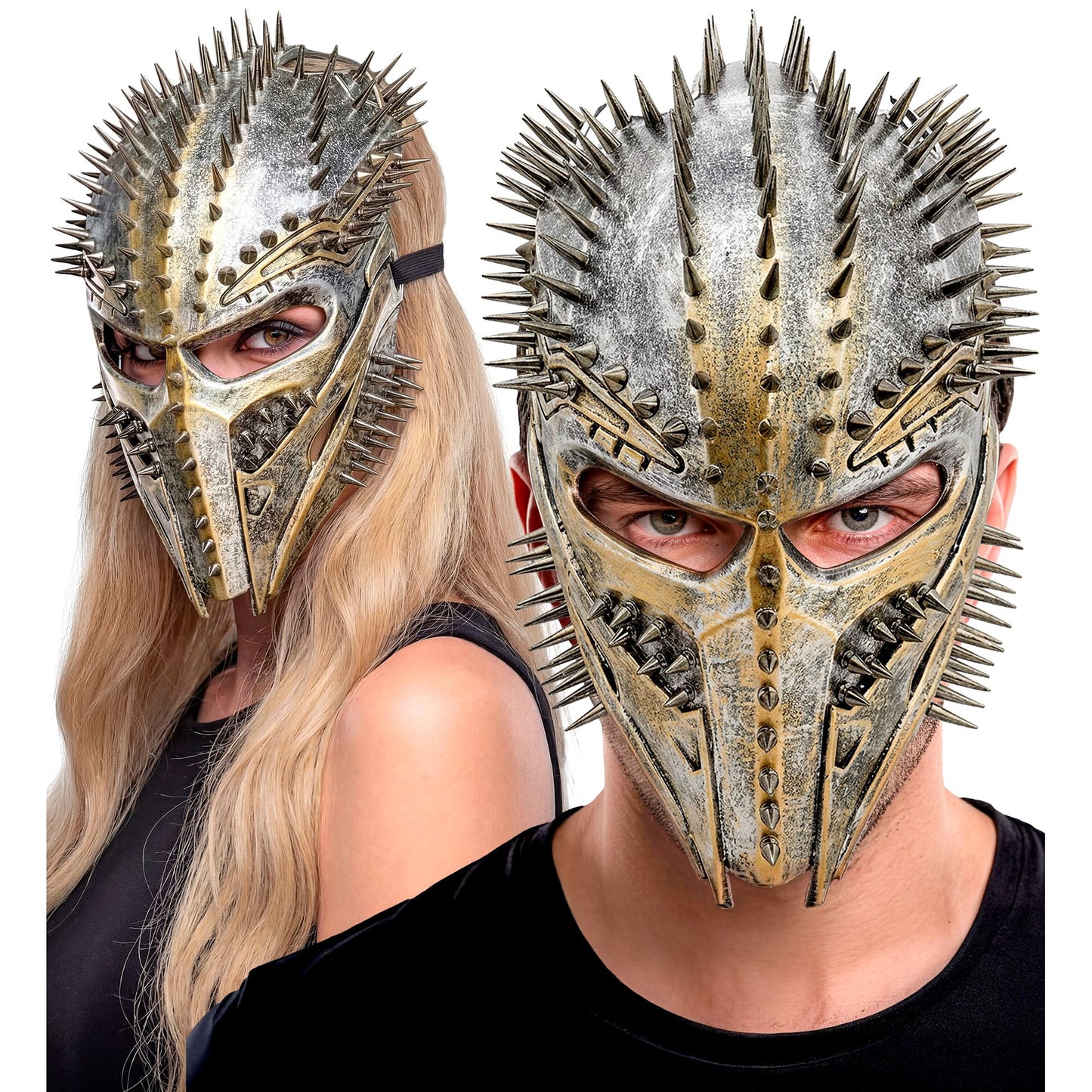 "MASKE ALIEN PREDATOR MIT NIETEN" – Ansicht 3